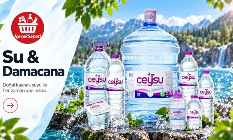 Su & Damacana ürünleri