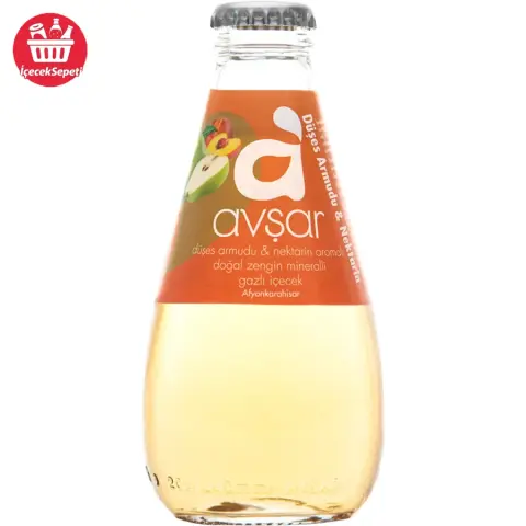 Avşar Düşes Armudu & Nektarin 200 ML * 24 ADET - Maden Suyu & Soda