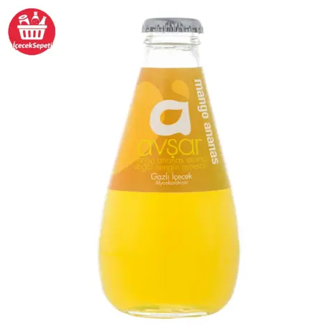 AVŞAR MEYVELİ MADEN SUYU MANGO ANANAS 200 ML - Maden Suyu & Soda