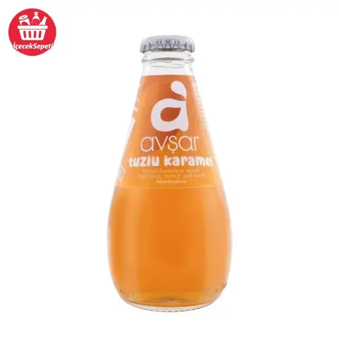 AVŞAR MEYVELİ MADEN SUYU TUZLU KARAMEL 200 ML - Maden Suyu & Soda