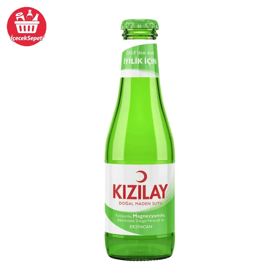 Kızılay Erzincan Sade Maden Suyu 200 ML * 24 ADET — görsel 1
