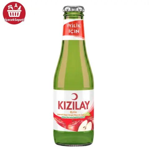 KIZILAY MADEN SUYU ELMA 200 ML - Maden Suyu & Soda