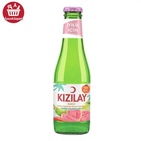 KIZILAY MADEN SUYU GUAVA 200 ML - Maden Suyu & Soda