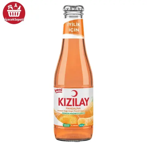 KIZILAY MADEN SUYU MANDALİNA 200 ML - Maden Suyu & Soda