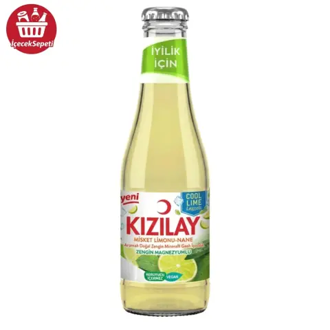 KIZILAY MADEN SUYU MİSKET LİMON 200 ML - Maden Suyu & Soda