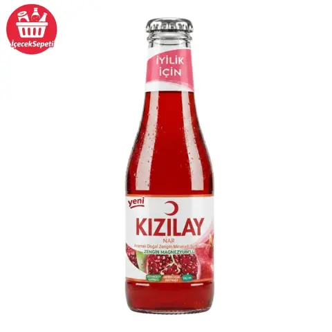 KIZILAY MADEN SUYU NAR 200 ML - Maden Suyu & Soda