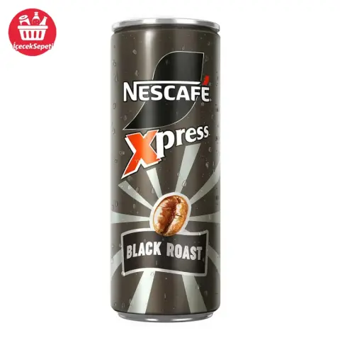NESCAFÉ Xpress Black Roast 250 ML * 24 ADET - Soğuk Kahve
