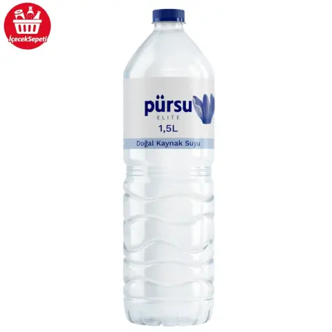 PÜRSU DOĞAL KAYNAK SUYU 1,5 LT PET - Su & Damacana