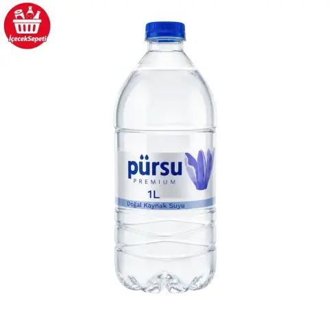 PÜRSU DOĞAL KAYNAK SUYU 1 LT PET - Su & Damacana