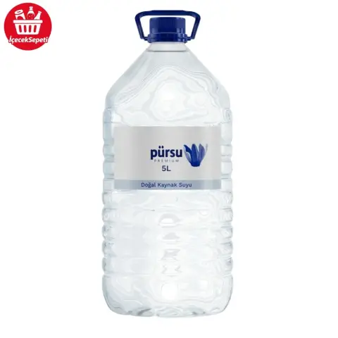 PÜRSU DOĞAL KAYNAK SUYU 5 LT PET - Su & Damacana