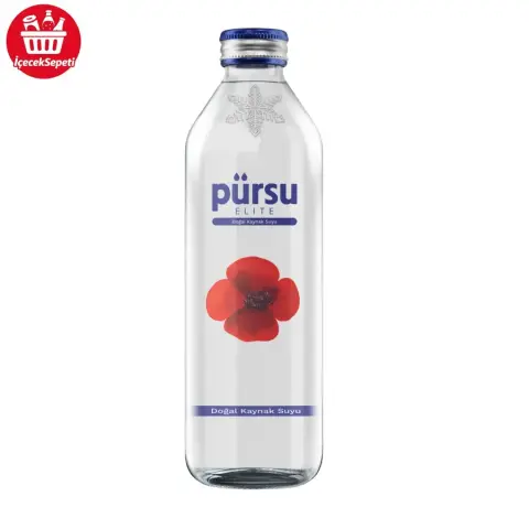 PÜRSU DOĞAL KAYNAK SUYU 750 ML CAM - Su & Damacana