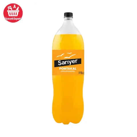 Sarıyer Portakal Gazlı İçecek 2,5 L * 6 ADET - Gazlı İçecekler