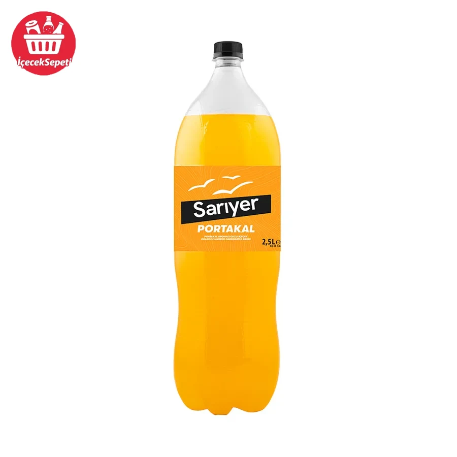 Sarıyer Portakal Gazlı İçecek 2,5 L * 6 ADET — görsel 1
