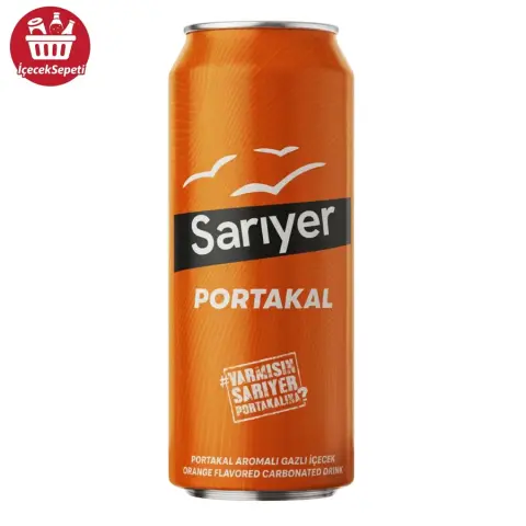SARIYER PORTAKAL GAZLI İÇECEK 330 ML - Gazlı İçecekler