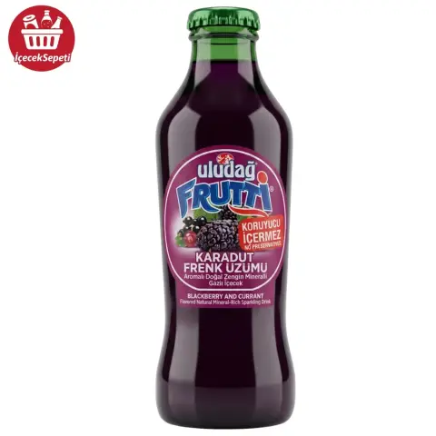 ULUDAĞ FURİTTİ MEYVELİ SODA 200 ML FRENK ÜZÜMÜ - Maden Suyu & Soda