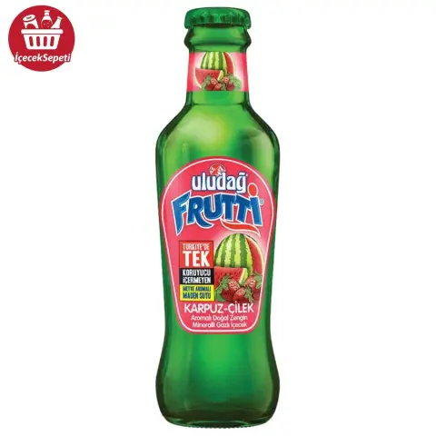 ULUDAĞ FURİTTİ MEYVELİ SODA 200 ML KARPUZ ÇİLEK - Maden Suyu & Soda