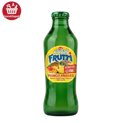 ULUDAĞ FURİTTİ MEYVELİ SODA 200 ML MANGO ANANAS - Maden Suyu & Soda
